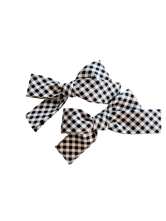 piggie set - buffalo plaid