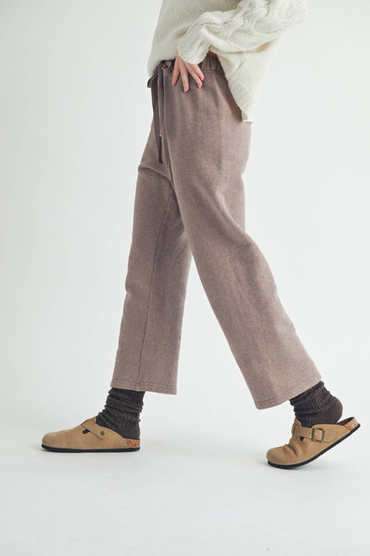 brown jogger pant