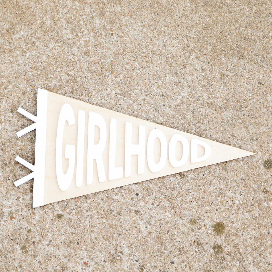 girlhood shelf sign