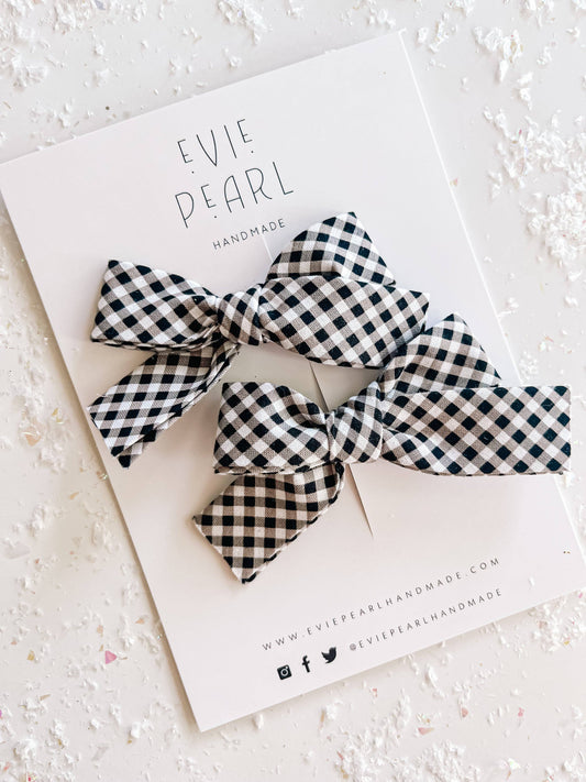 piggie set - buffalo plaid