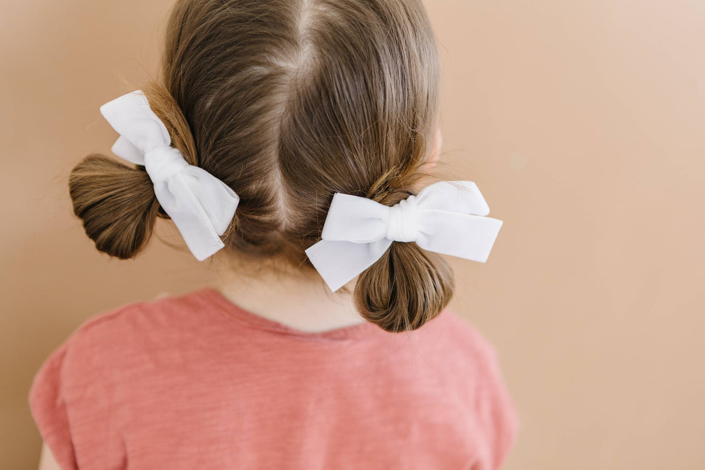 white velvet nylon headband